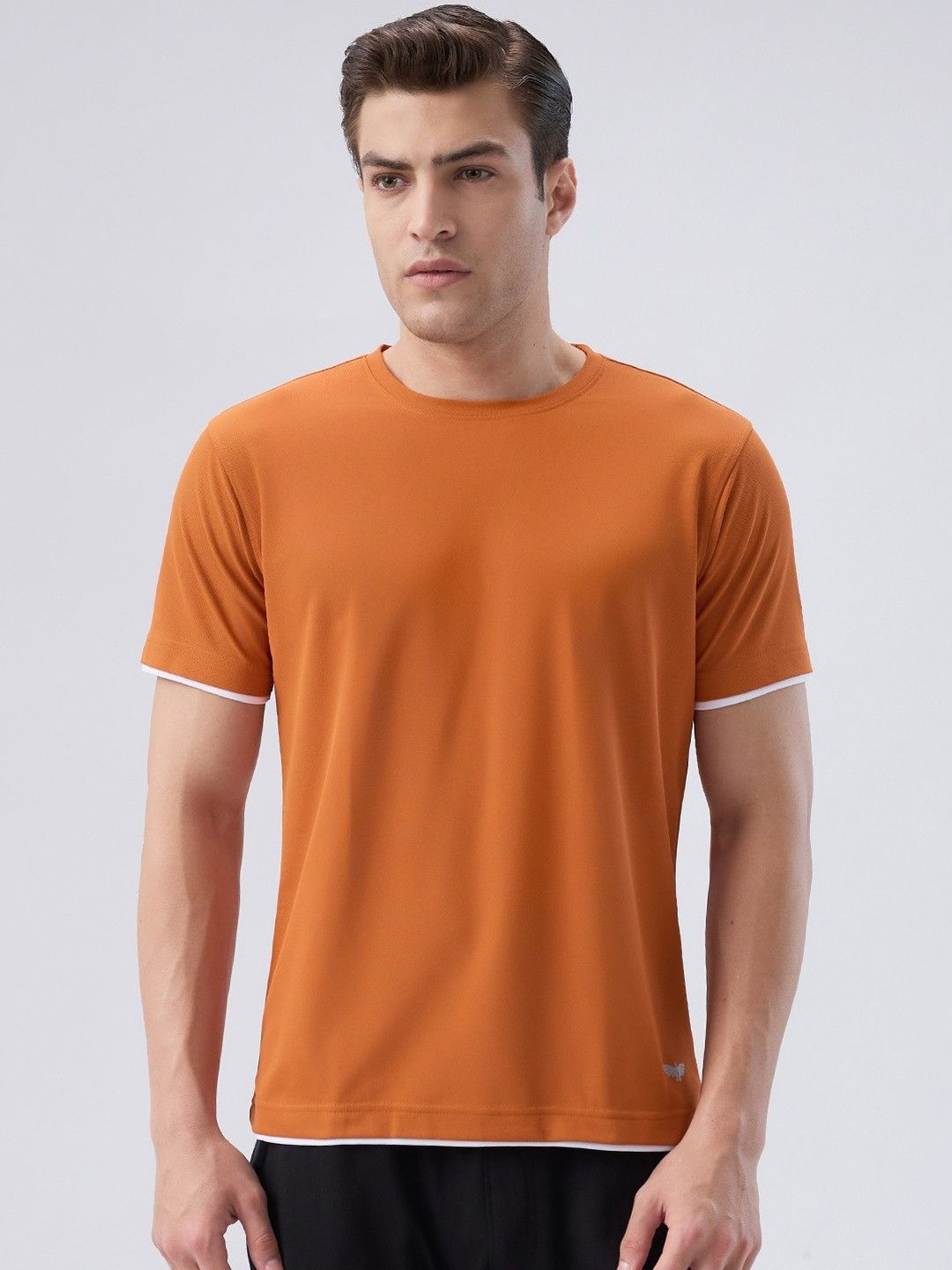 Park Avenue Round Neck Short Sleeves Sports T-shirt