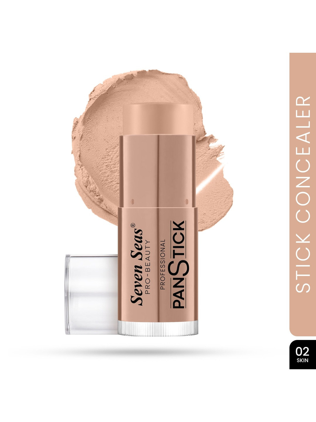 Seven Seas Professional High Coverage Pan Stick - 15 g - Skin 02