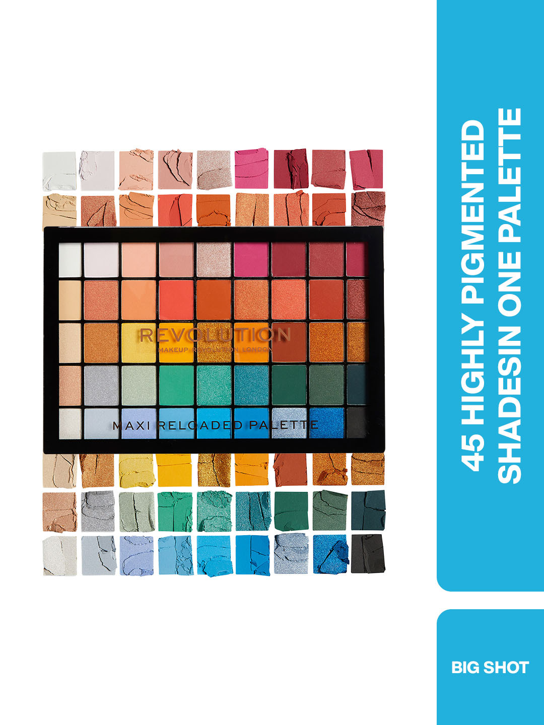 Makeup Revolution London Eyeshadow Palette - Maxi Reloaded Big Shot 60.75 g