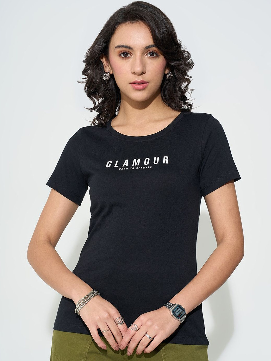 Honey by Pantaloons Print Cotton Top