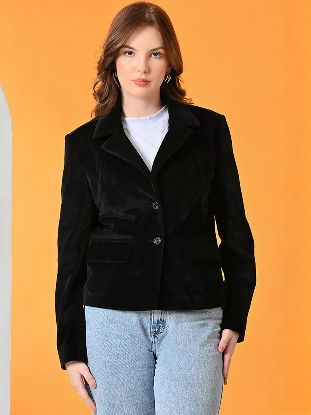 TBOJ Notch Lapel Collared Blazers