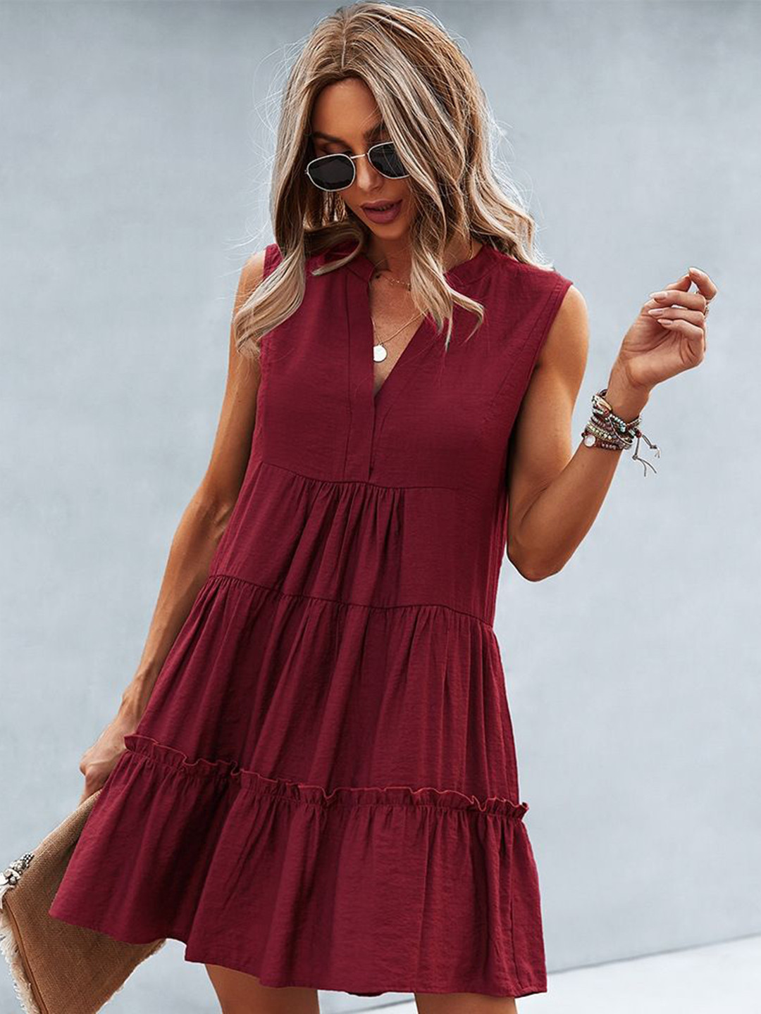 StyleCast Drop-Waist Mini Dress