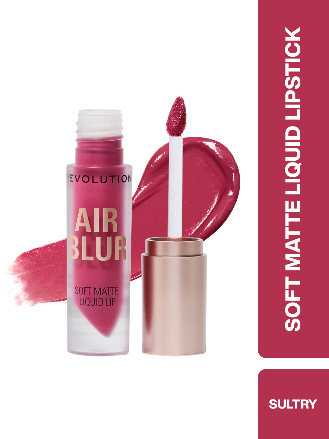 Makeup Revolution London Air Blur Soft Matte Long Lasting Liquid Lipstick 3.5 ml - Sultry