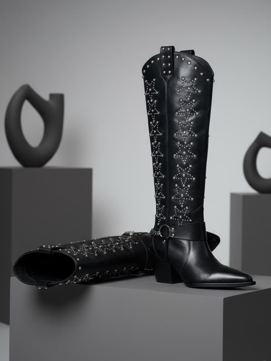 EZOK Women Leather Boots