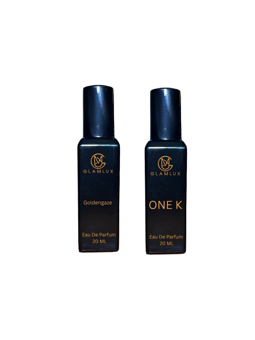 Glamlux Set Of 2 One K & Goldengaze Long Lasting Eau de Parfum - 20 ml Each