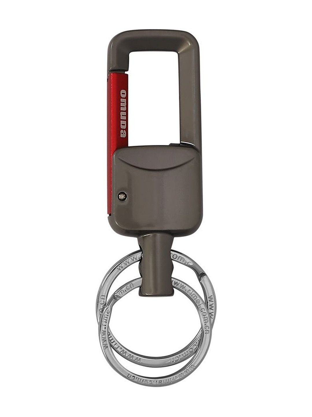 omuda Textured Metal Key Chain