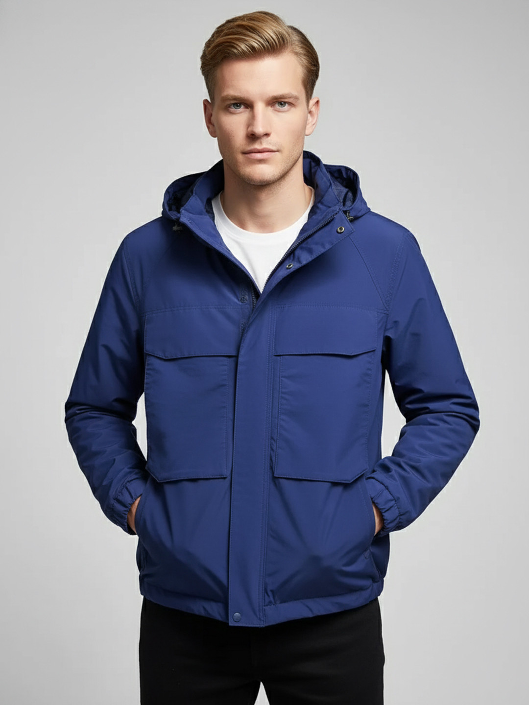 Mast & Harbour Men Long Sleeves Parka Jacket