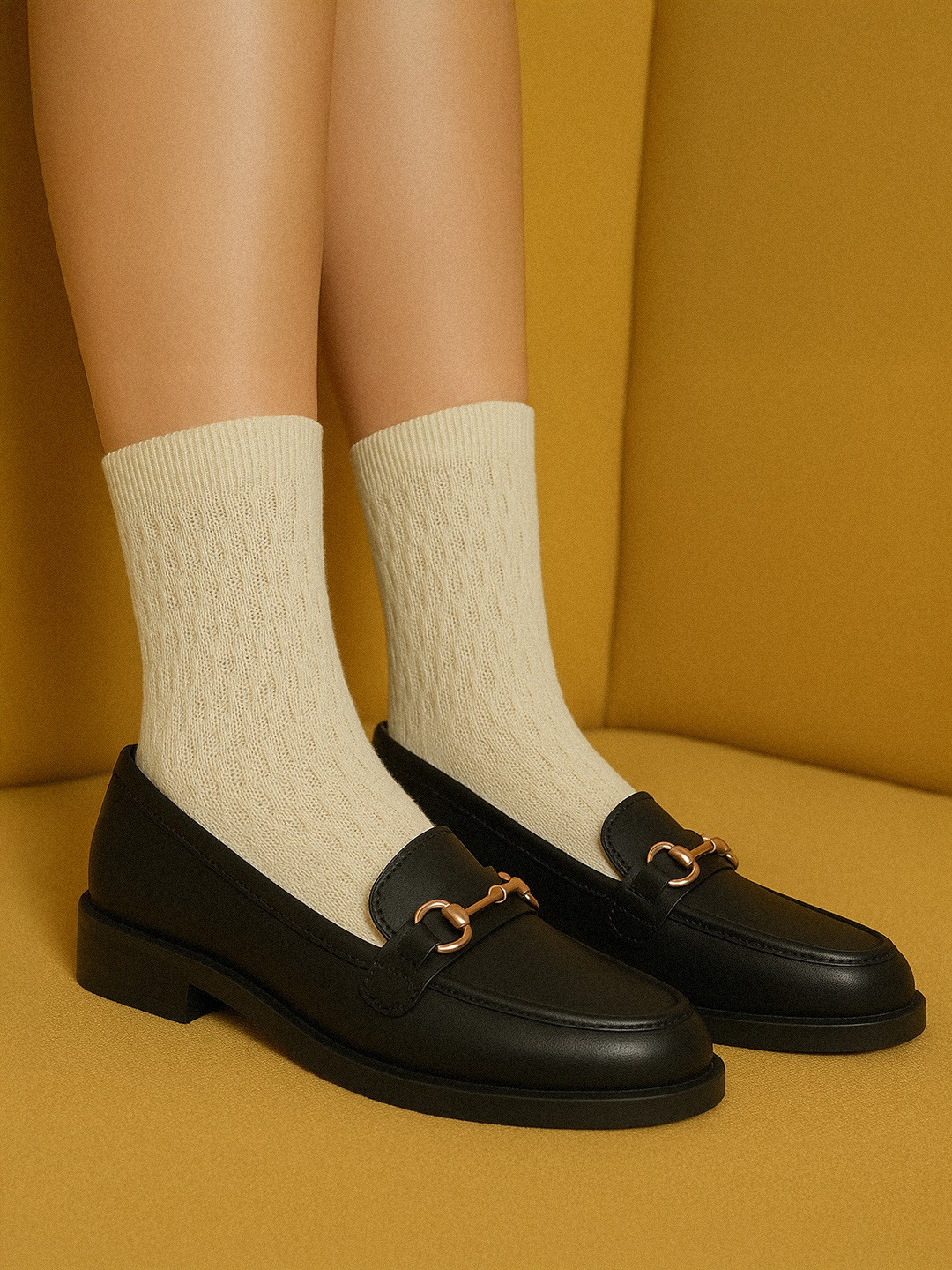 Lino Perros Women Horsebit Loafers