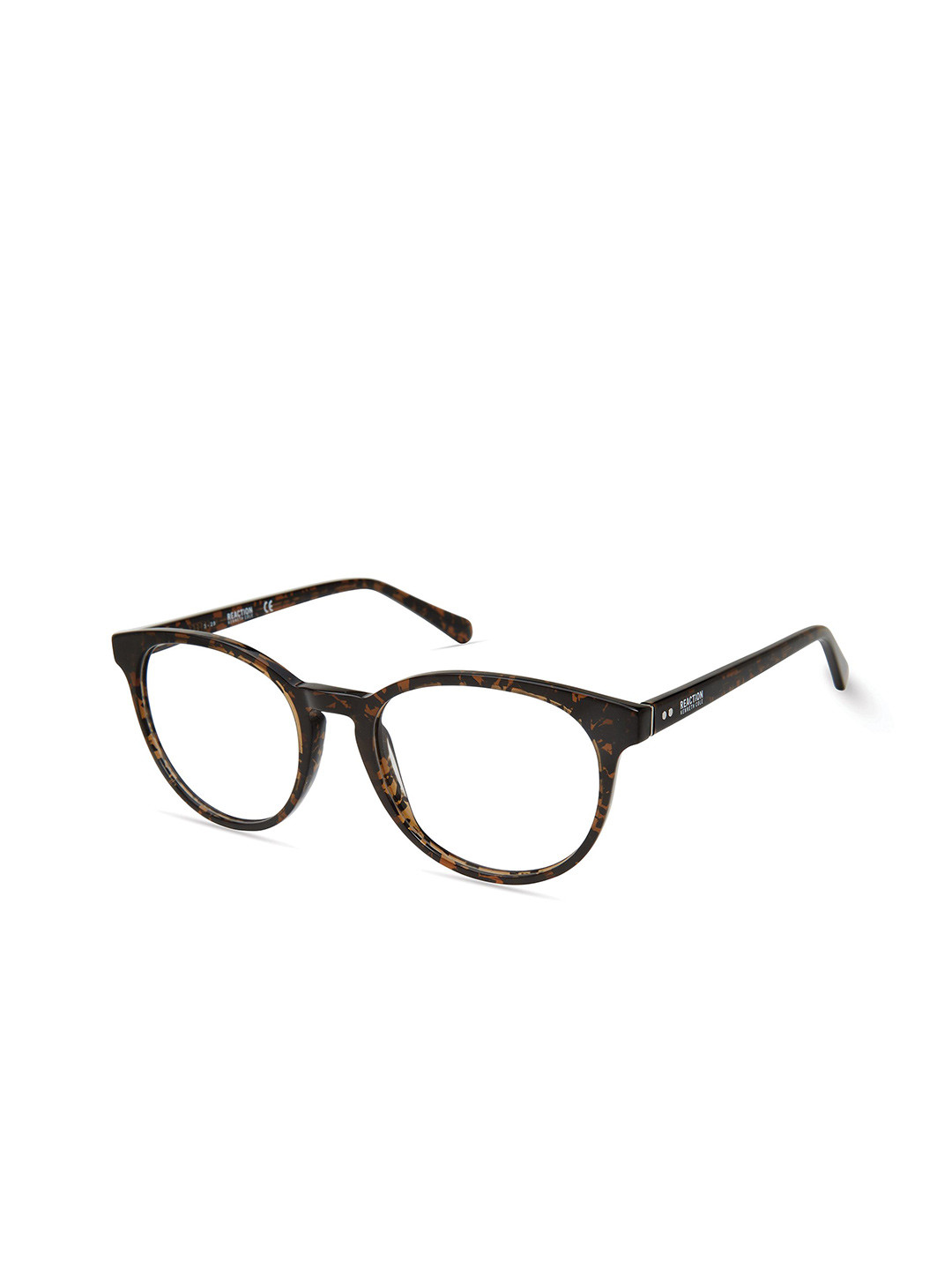 Kenneth Cole Men Abstract Full Rim Round Frames