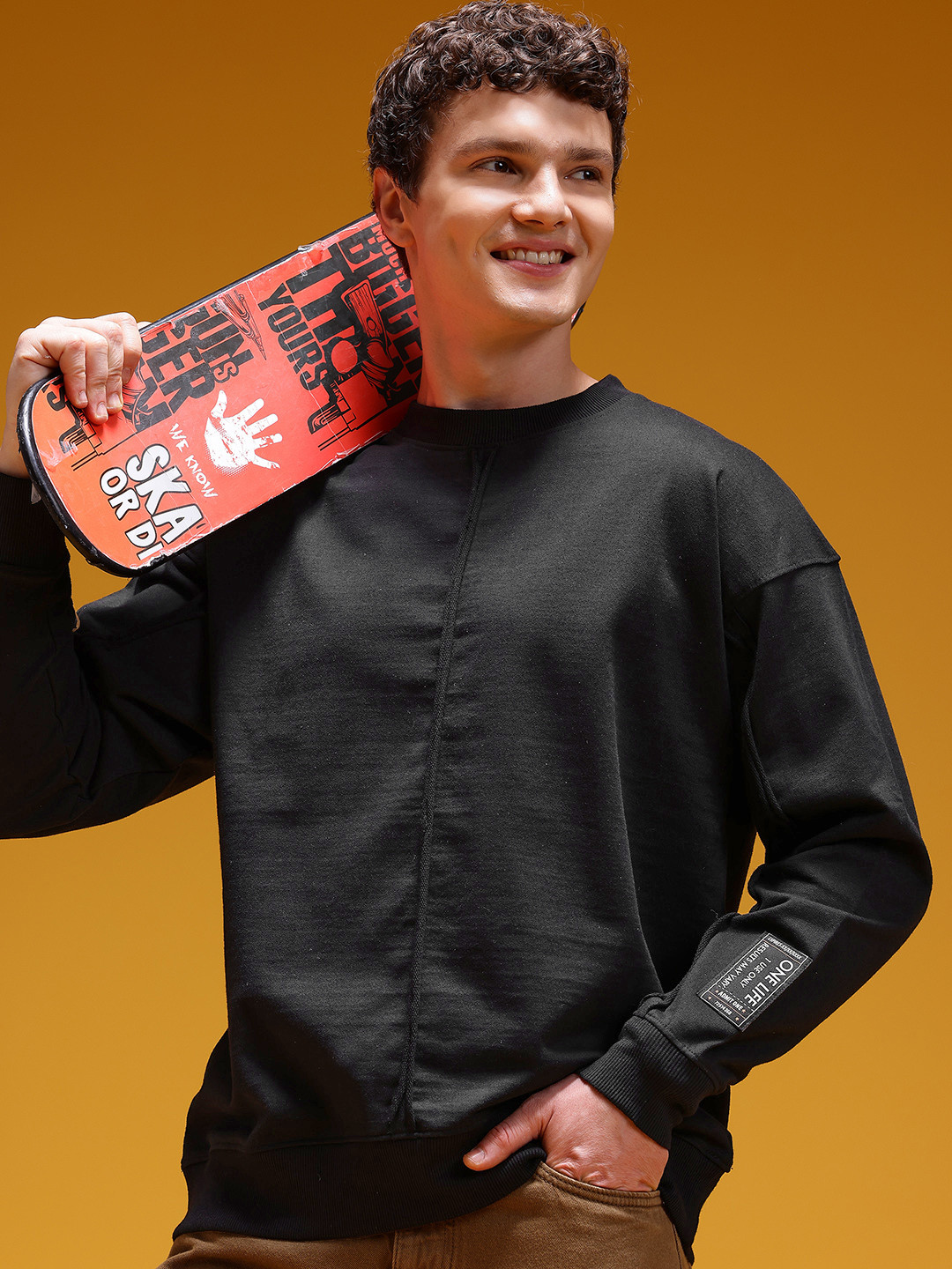 HERE&NOW Upside Stitch Sweatshirt