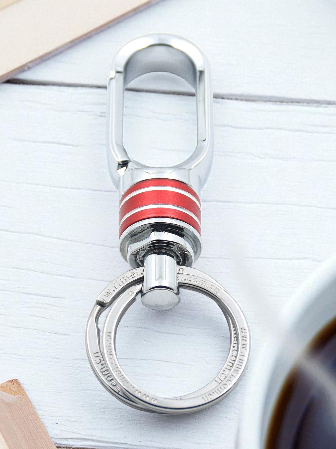 omuda Metal Car & Bike Key Chain