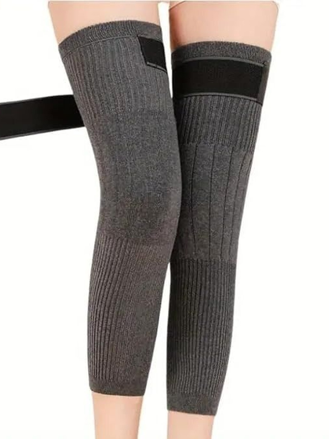 Eleg & Stilance Unisex Furry Thick Knee Pads Socks