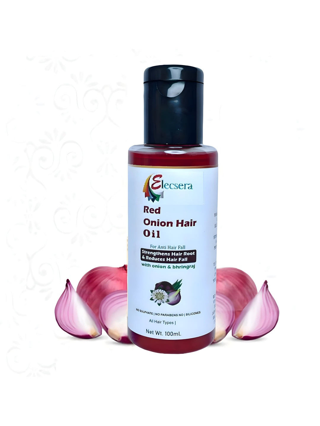 Elecsera Red Onion Hair Oil For Anti Hair Fall - 100 ml