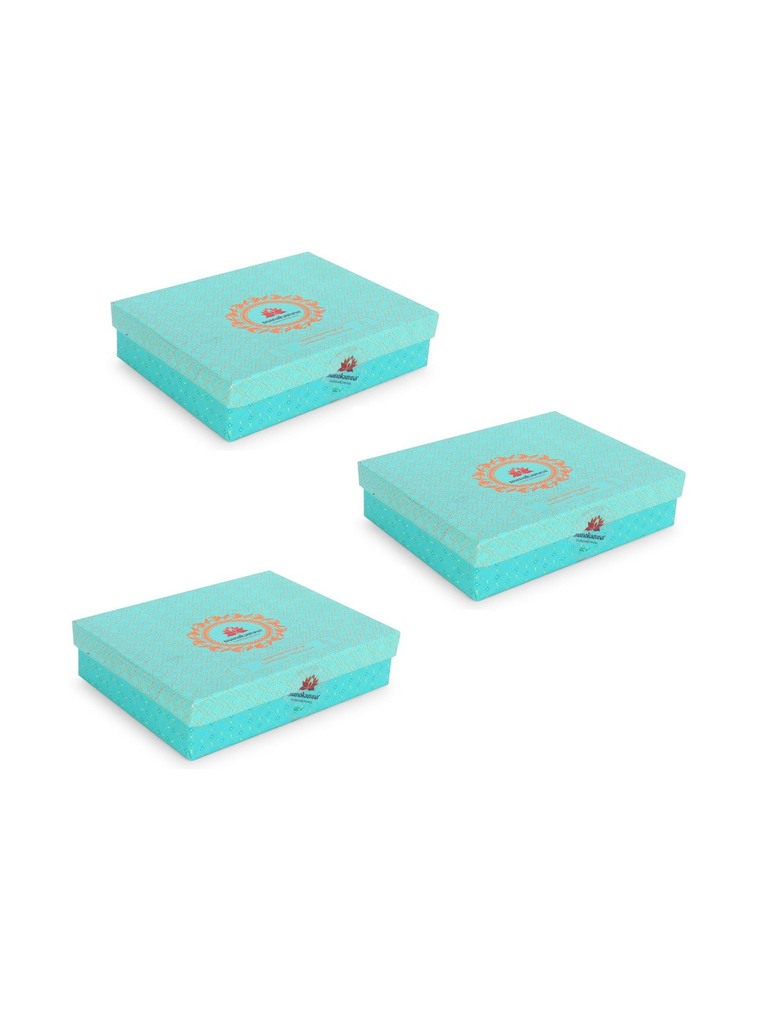 manokamna Desi Cow Dung 3 Pcs Biodegradable Pooja Essentials Havan Cup With Stand