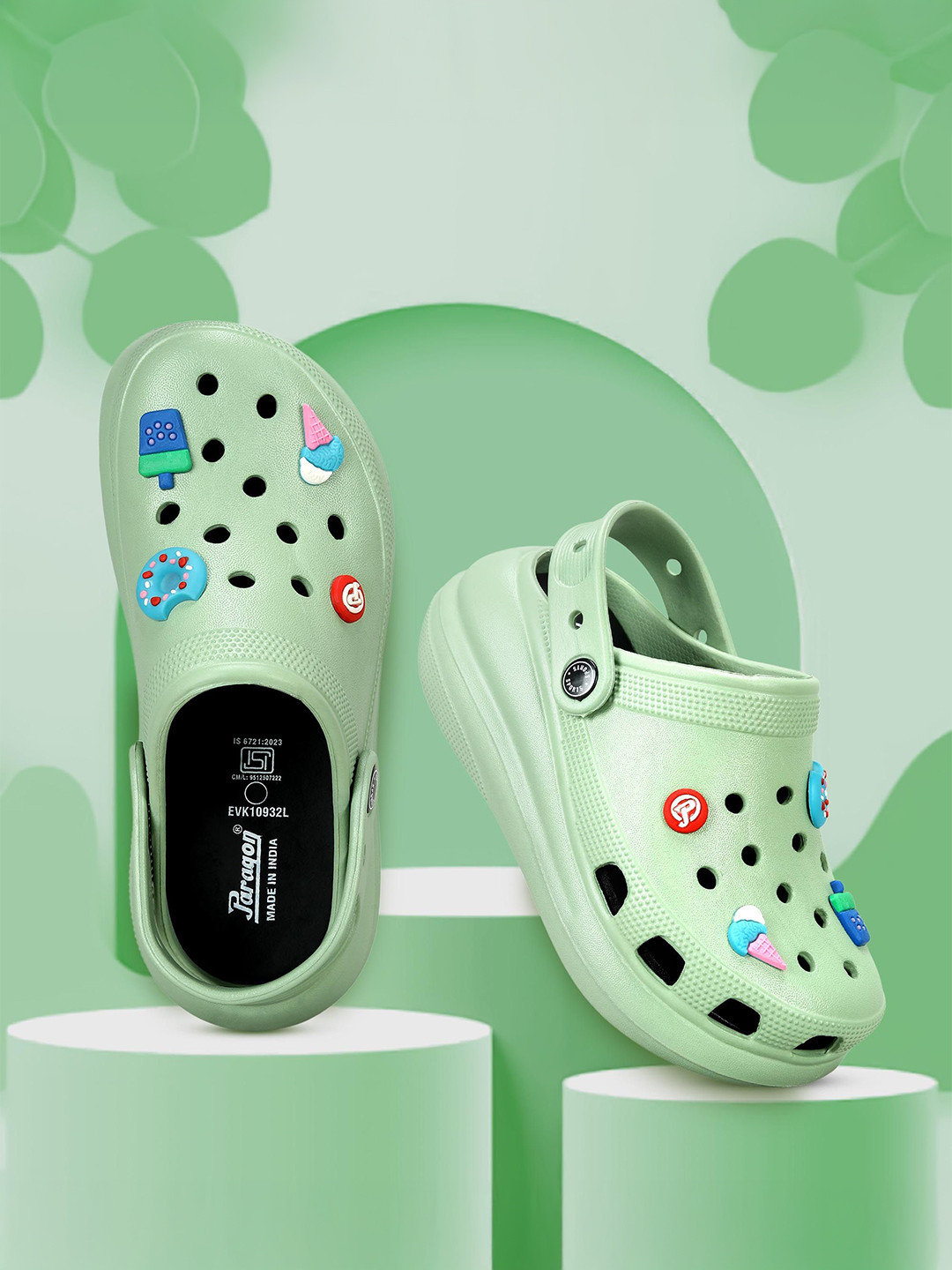 Paragon Women Slip-On Rubber Clogs Sandals