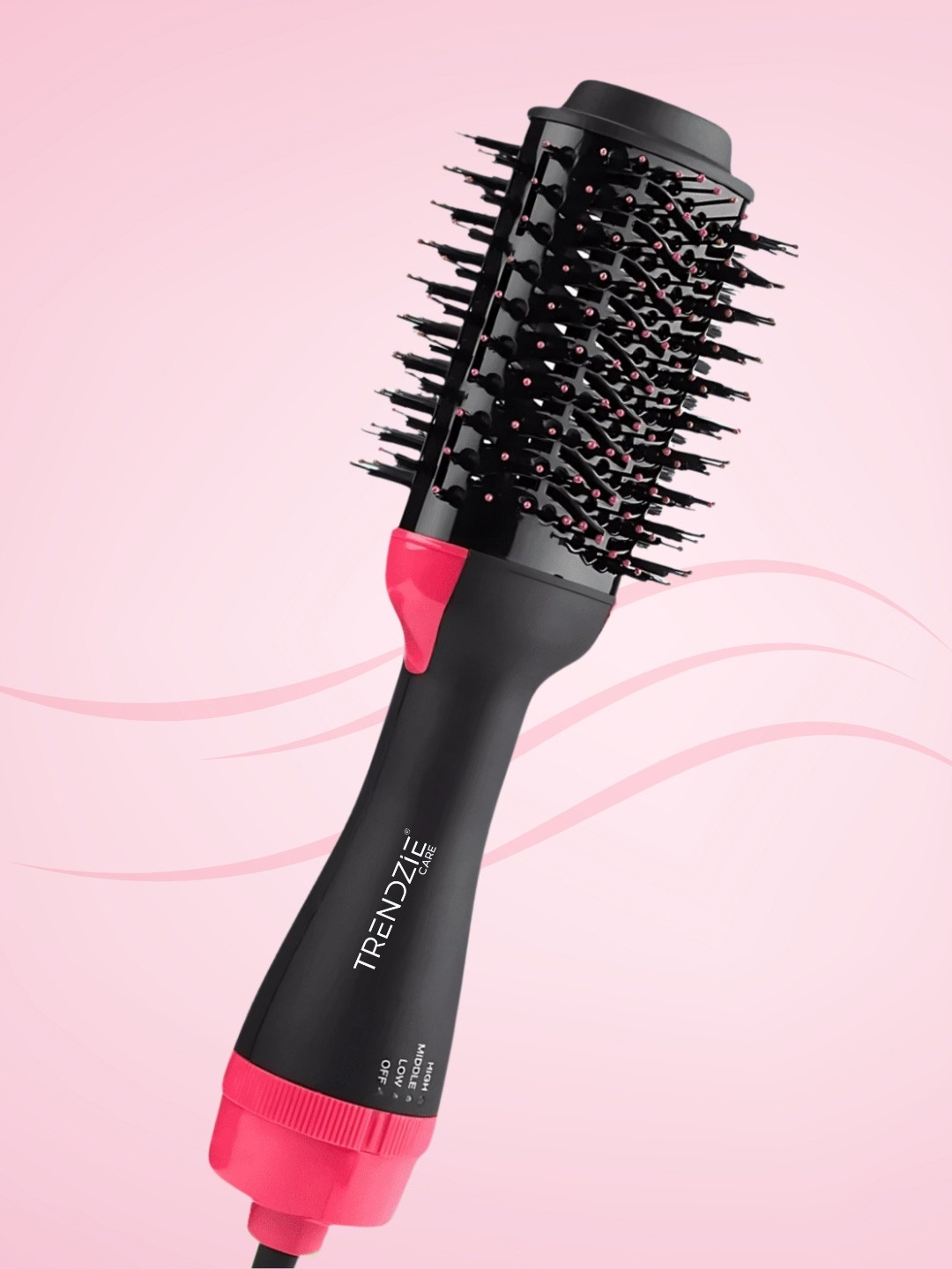 TRENDZIE SKIN CARE Multipurpose 4 In 1 Hair Styler Dryer Straightener & Curler Comb