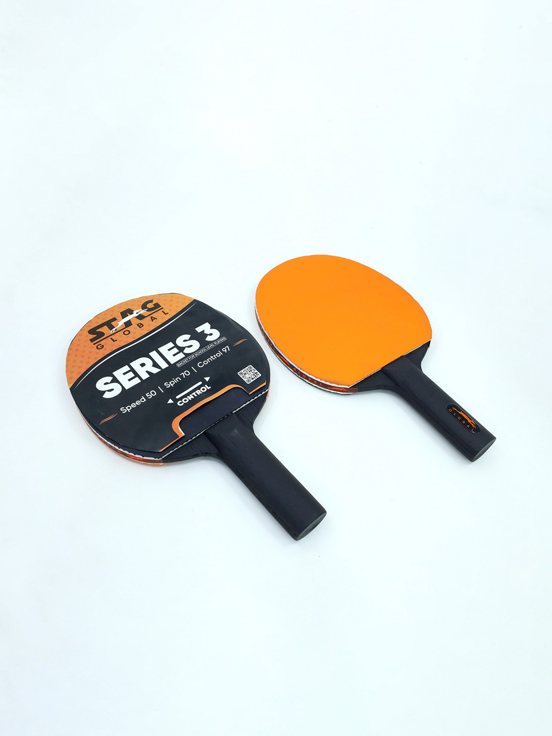 STAG GLOBAL Set of 2 Table Tennis Racket Playset