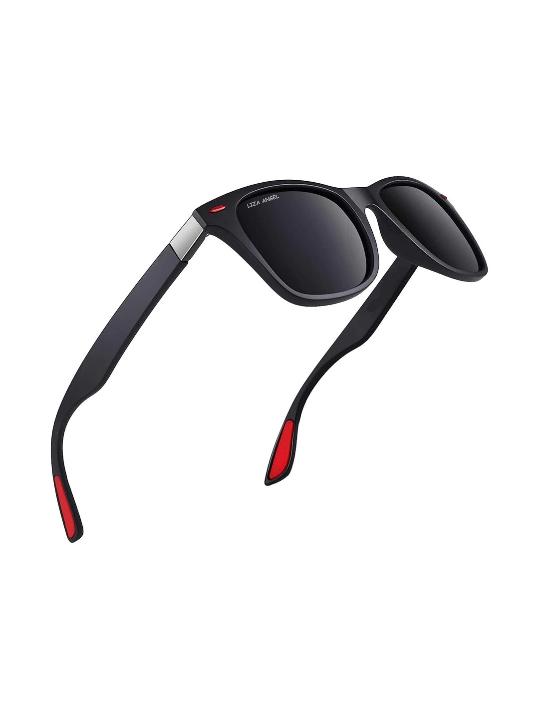 LIZA ANGEL Unisex Wayfarer Sunglasses With UV Protected Lens 1_BLACK1_RC2