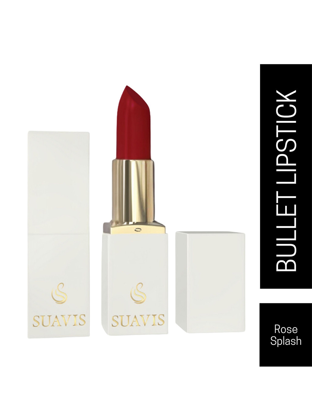 SUAVIS Comfy Matte Bullet Lipstick- 4 g - Rose Splash 108