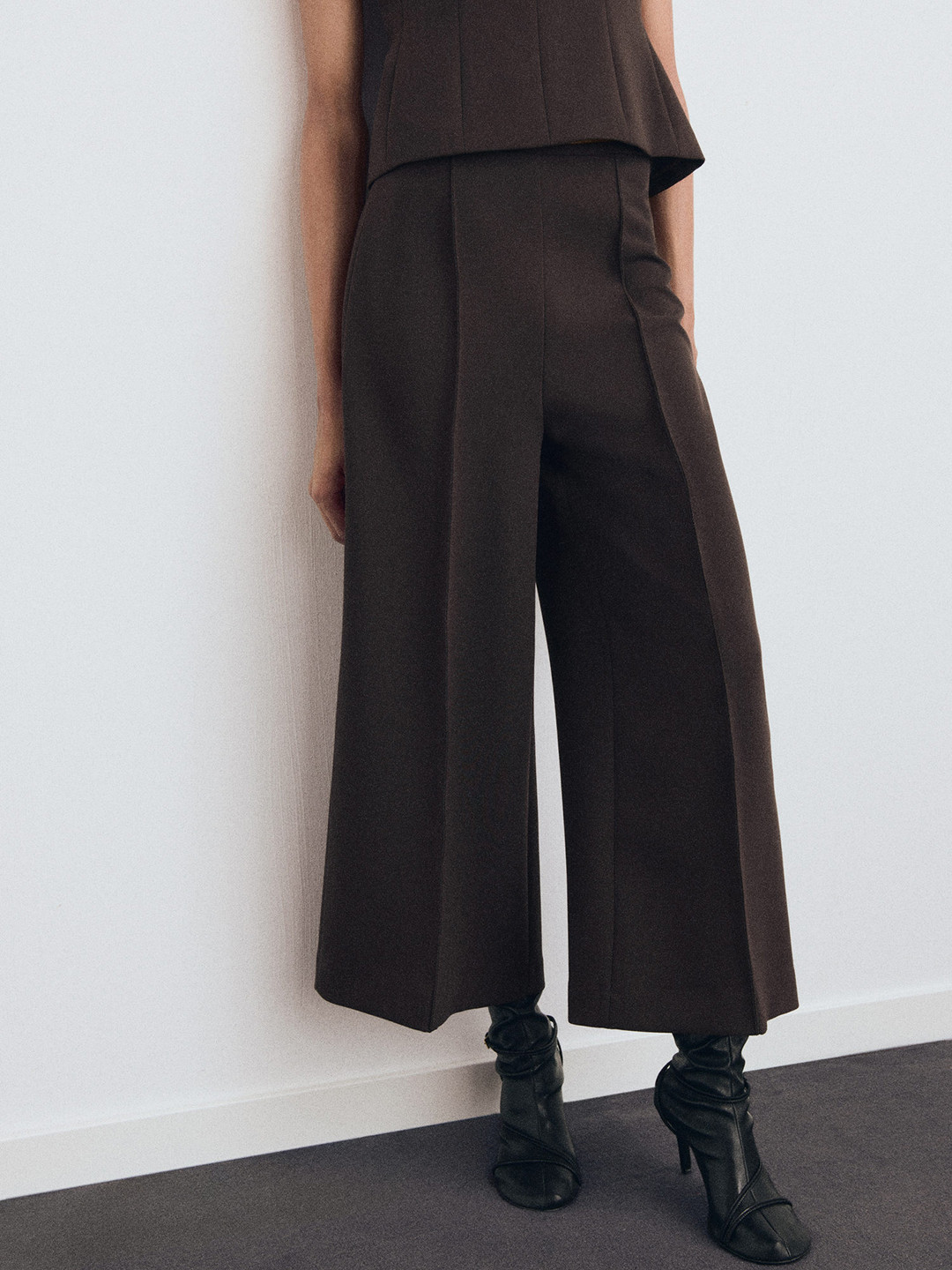 MANGO Women Flared Culottes