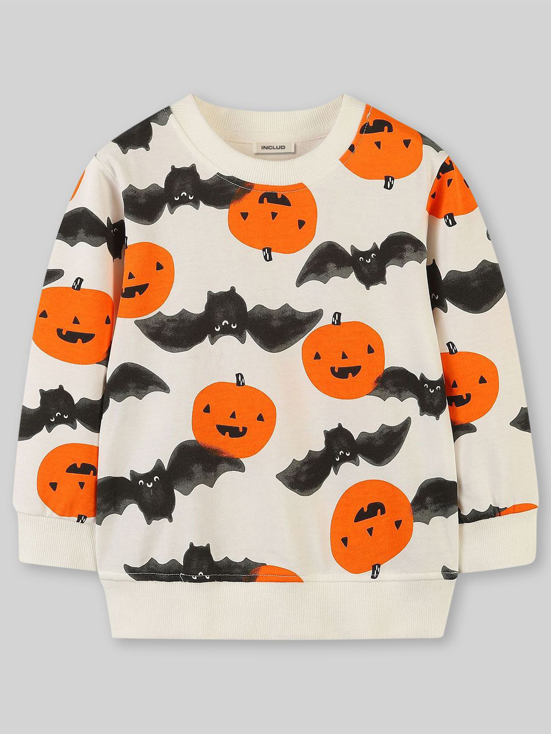 INCLUD Boys Halloween-Theme Printed Sweatshirt