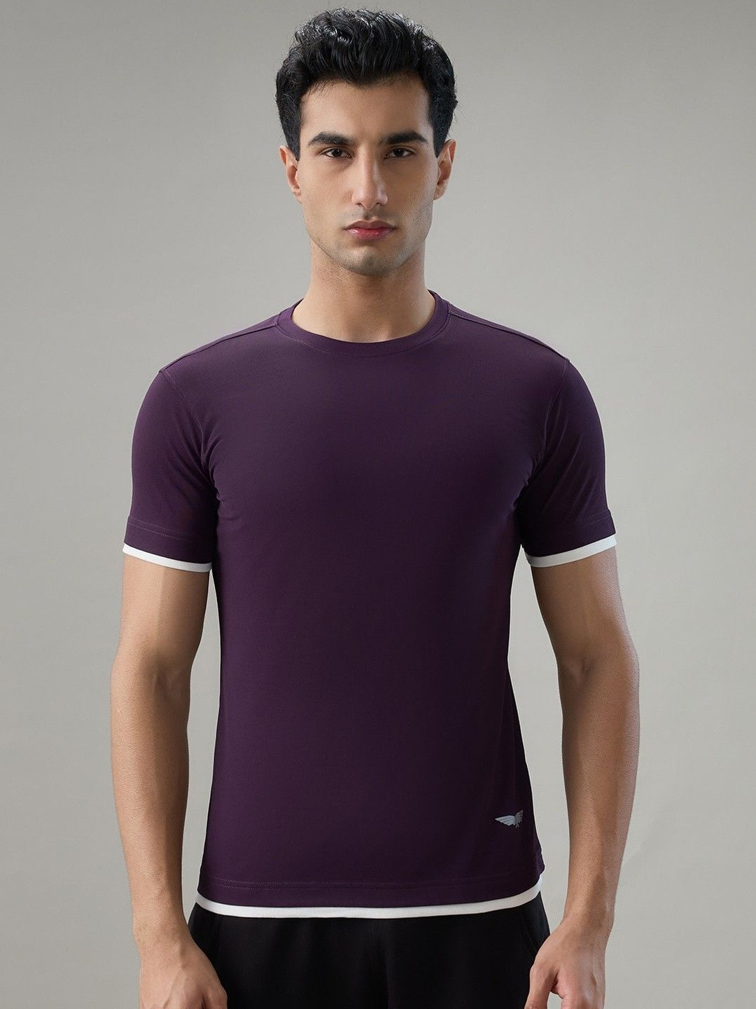 Park Avenue Round Neck Short Sleeves Sports T-shirt