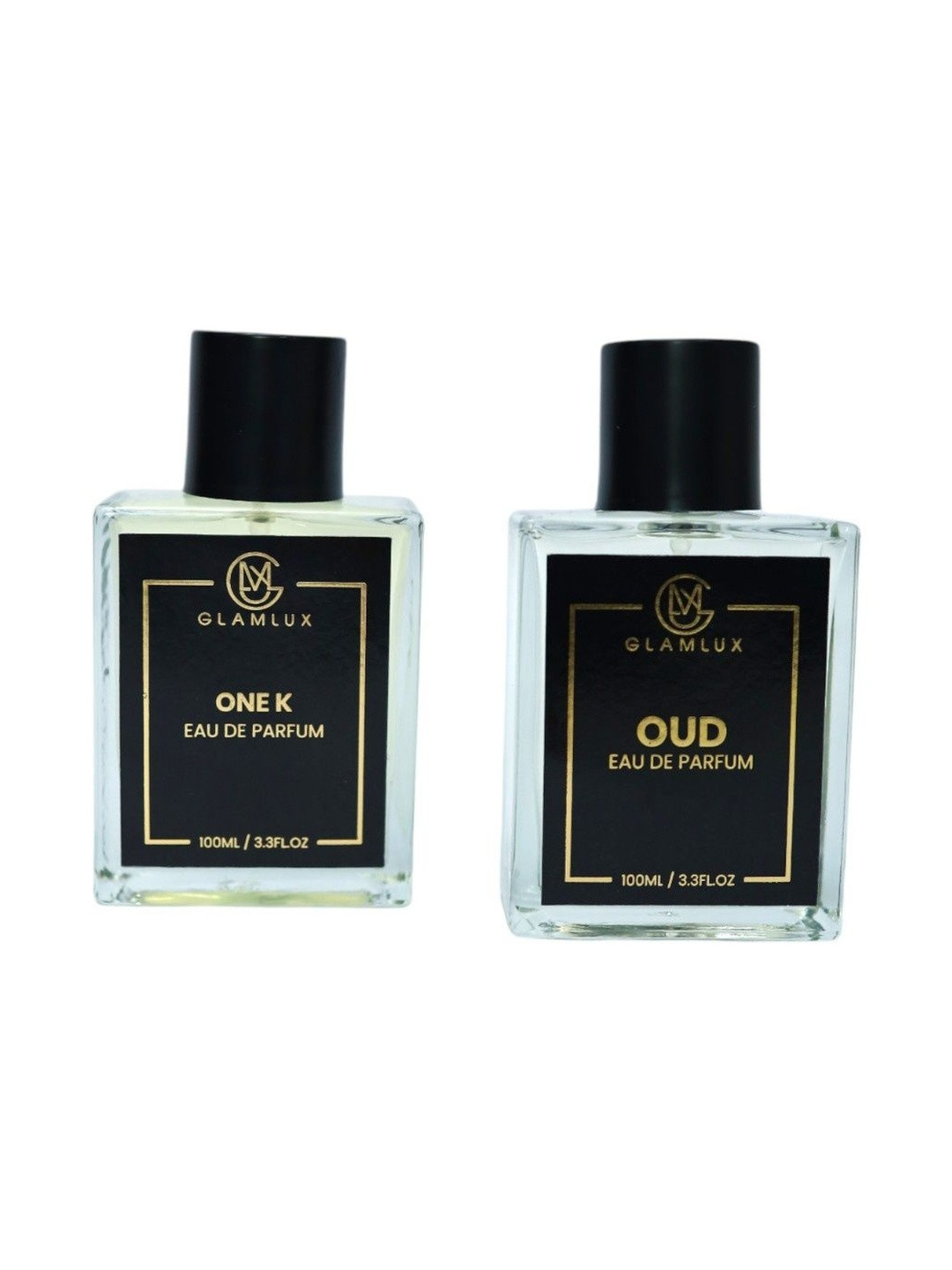 Glamlux Set Of 2 Oud & One K Long Lasting Eau De Parfum - 100 ml Each
