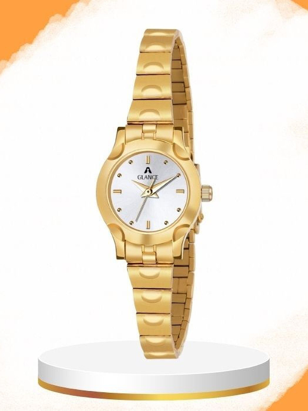 REBOOT Women Dial & Bracelet Style Straps Analogue Watch JK_AGNew986_8019YM03_1
