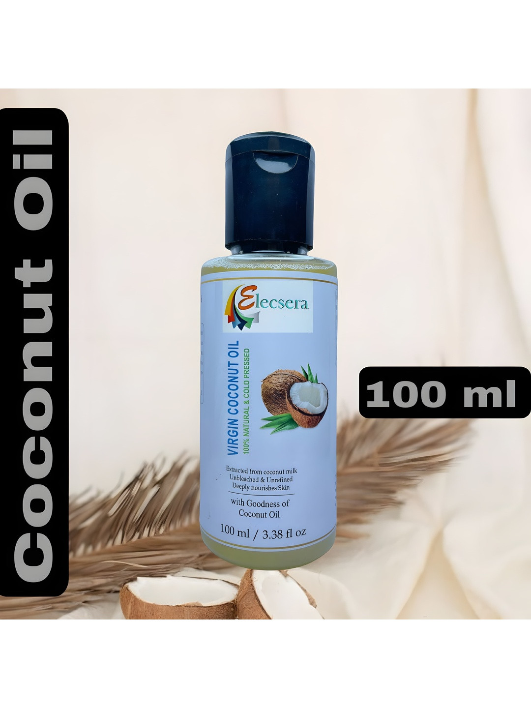 Elecsera Coconut Oil For Hair Growth - 100 ml