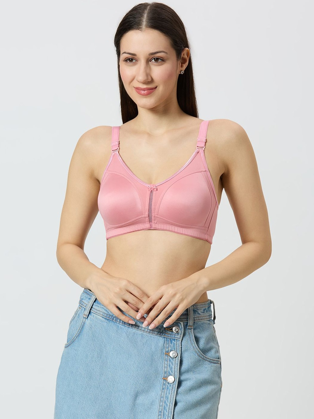 Libertina Pack Of 3 Cotton Full Coverage Bras