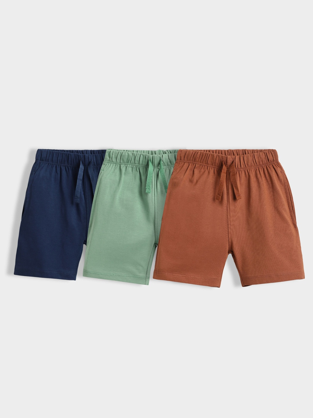 Orange Sugar Pack of 3  Kids Shorts