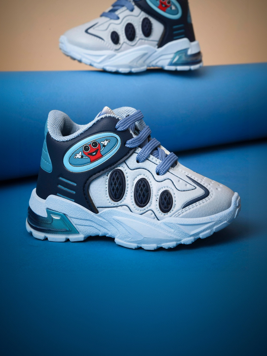 KATS Unisex Kids Colourblocked Sneakers