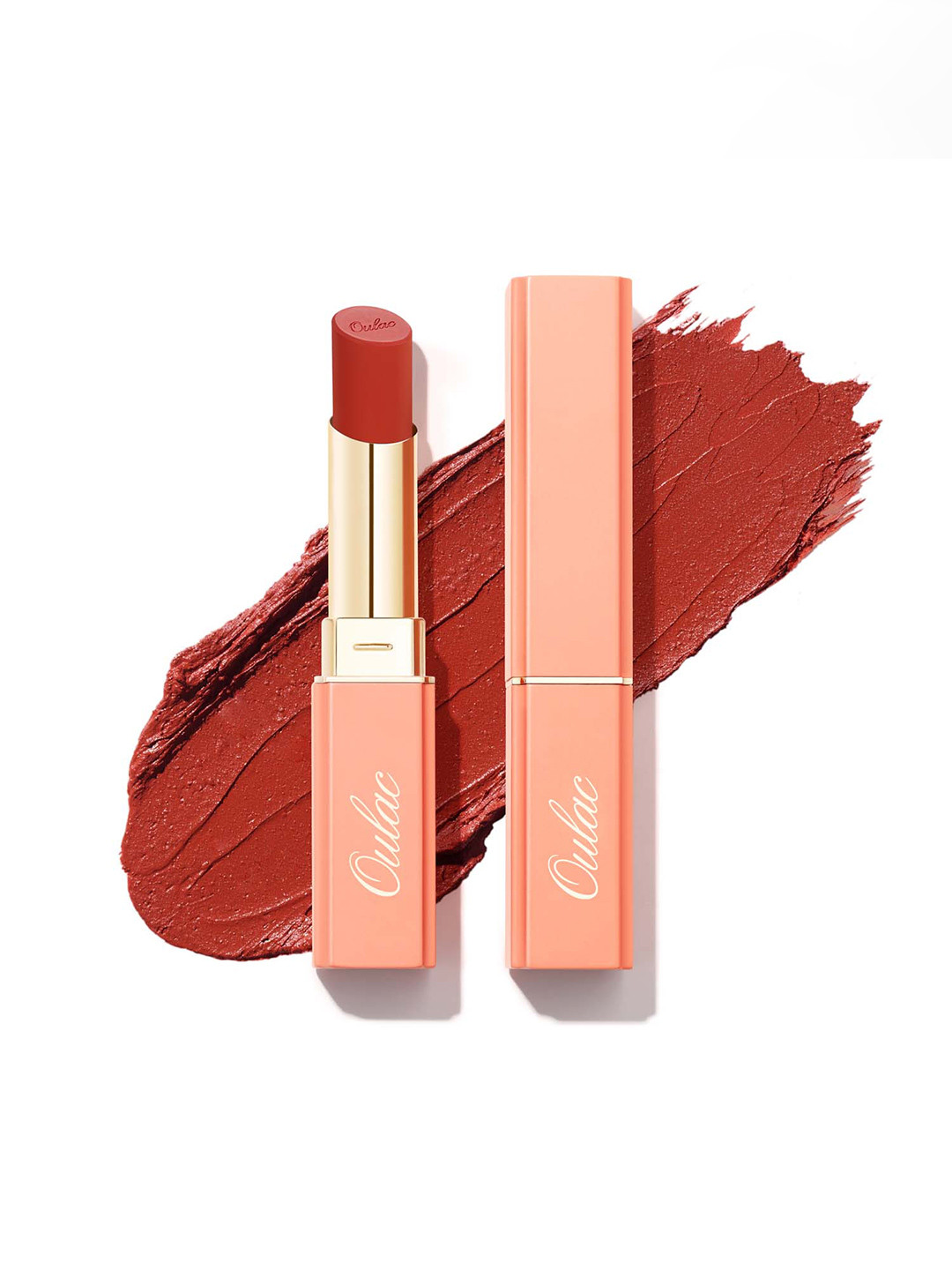 Oulac Velvet Matte Long Lasting Lipstick With Coconut Oil - 3.6 g - Indian Summer Y05