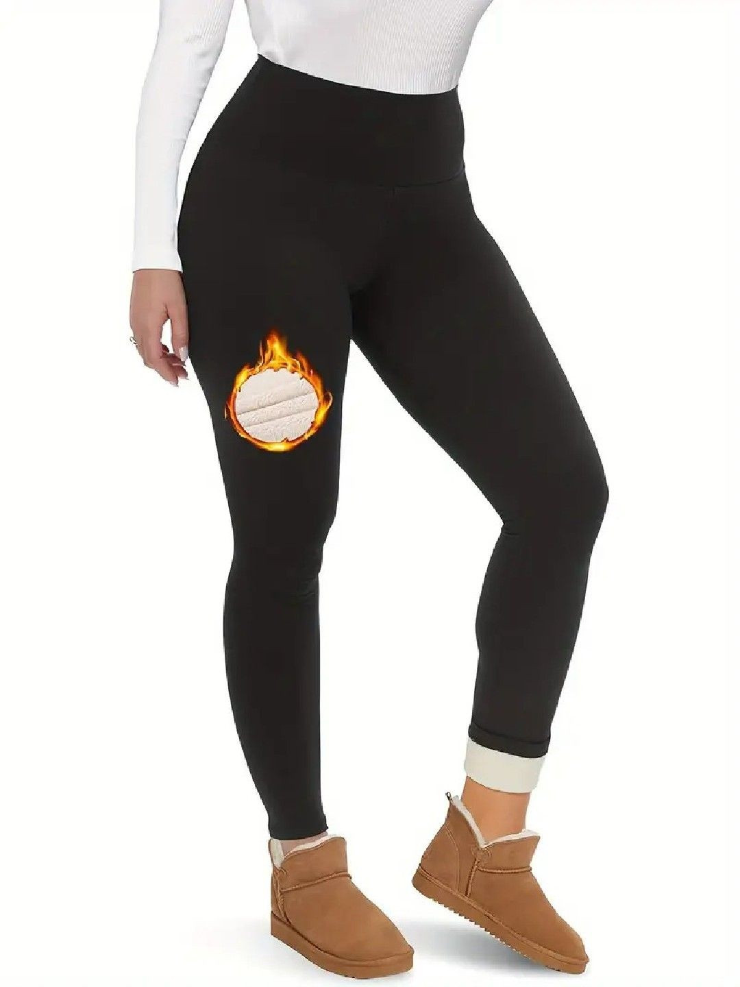 LADONNA Women Slim-Fit Winter Warm Thermal Bottom