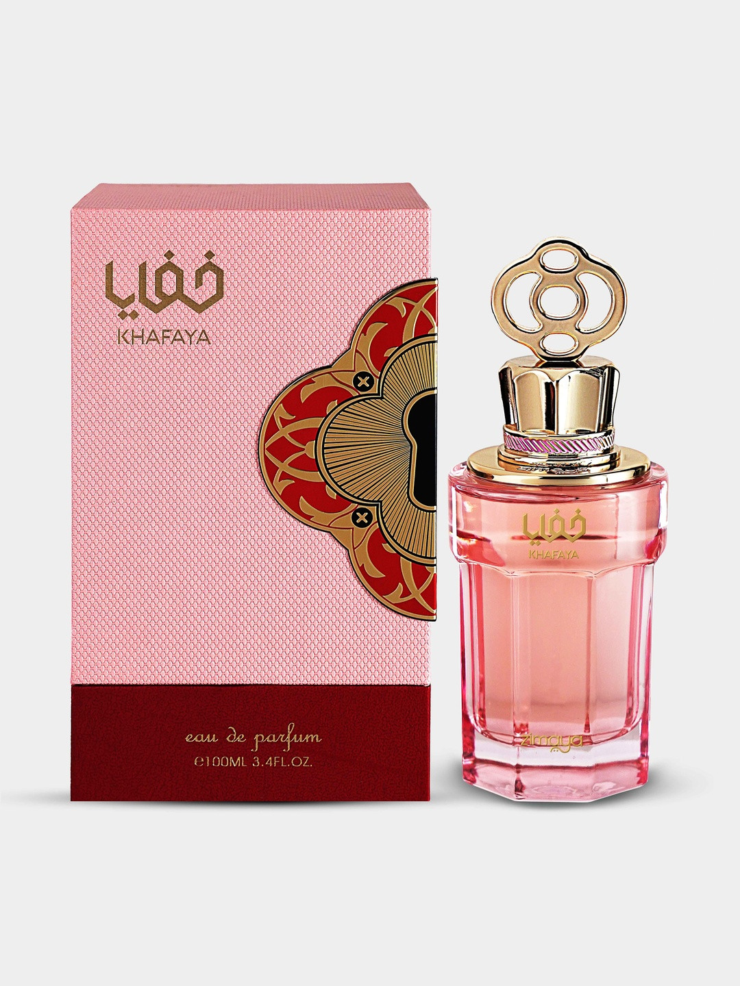 Zimaya Women Khafaya Pink Long Lasting Eau De Parfum - 100 ml