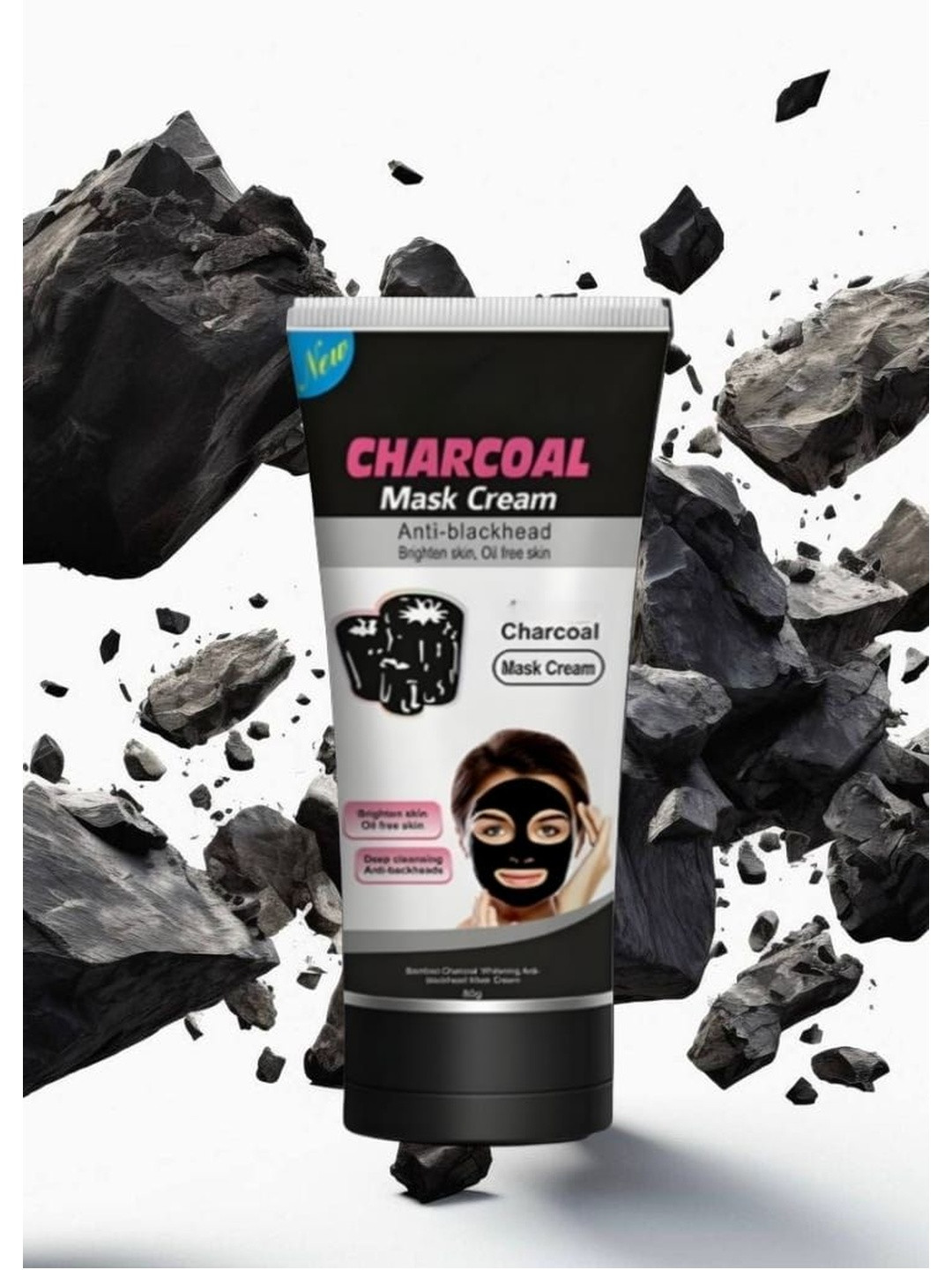 Elecsera Charcoal Anti Peel Off Cream Mask - 130 ml