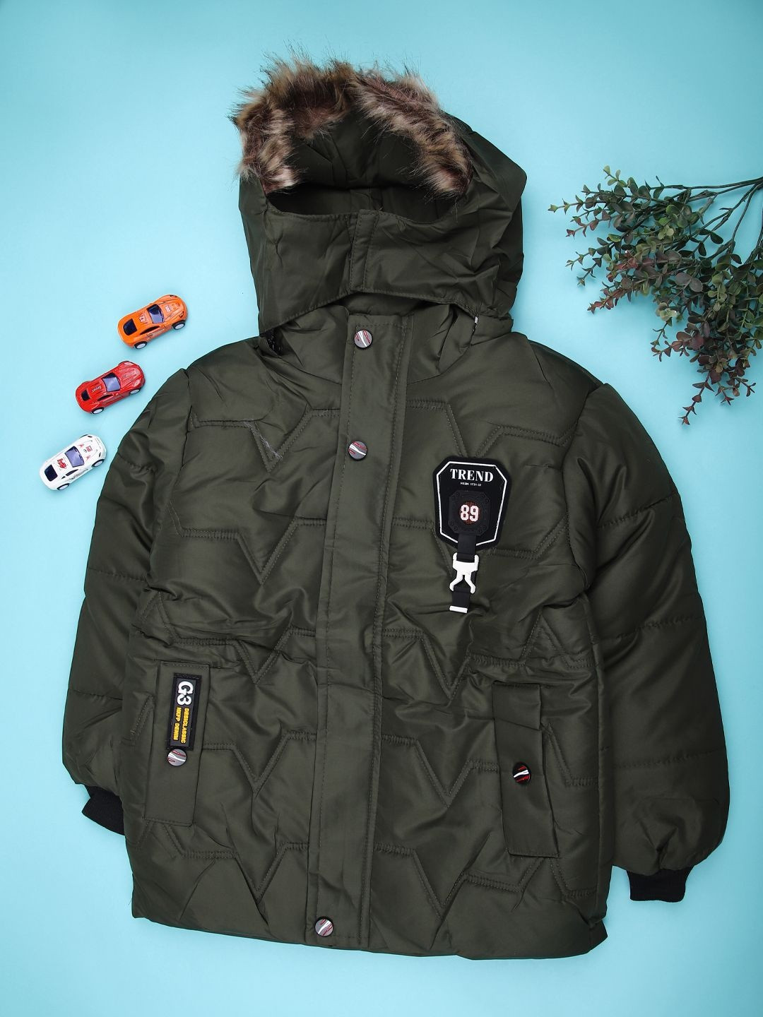 V-Mart Boys Parka Jacket