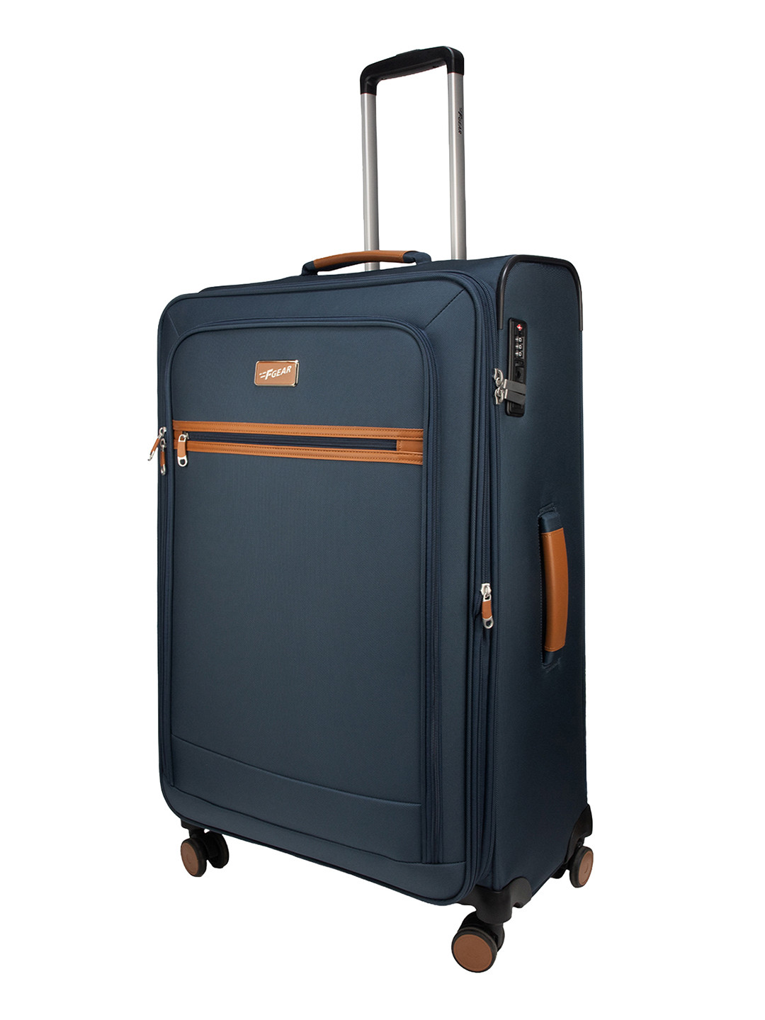 F Gear SoftAir Large Soft Sided Trolley Suitcase