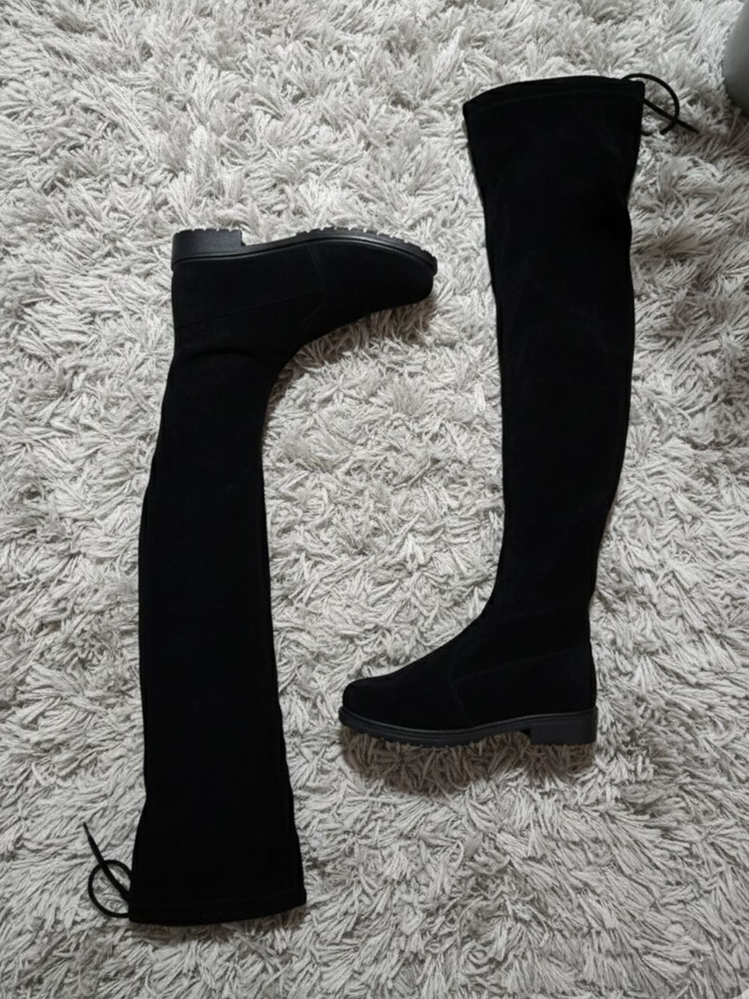 Froh Feet Women Round Toe Regular Lace Up Tall Boots