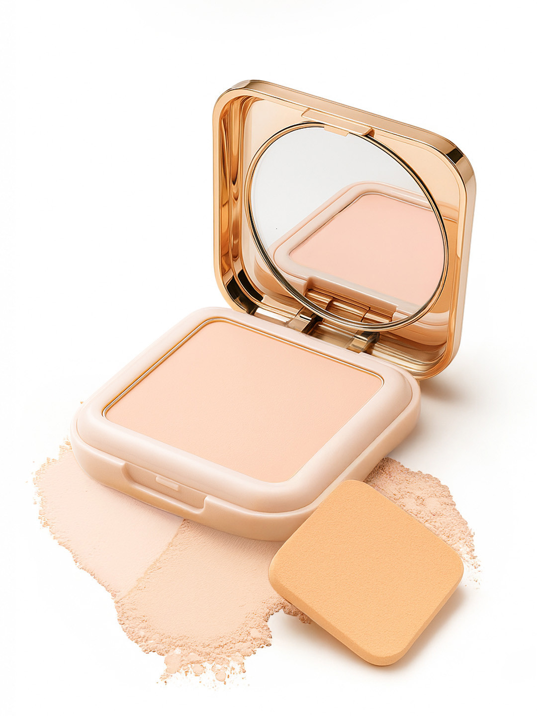 TEEN TEEN COSMETICS HD 2 in 1 Matte Finish Compact Powder - 20 g - Cream 01