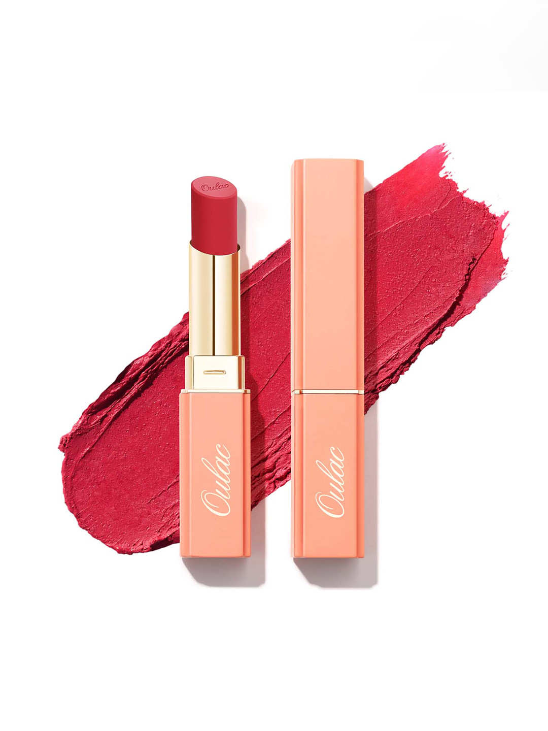Oulac Velvet Matte Long Lasting Lipstick With Coconut Oil - 3.6 g - Super Girl Y04