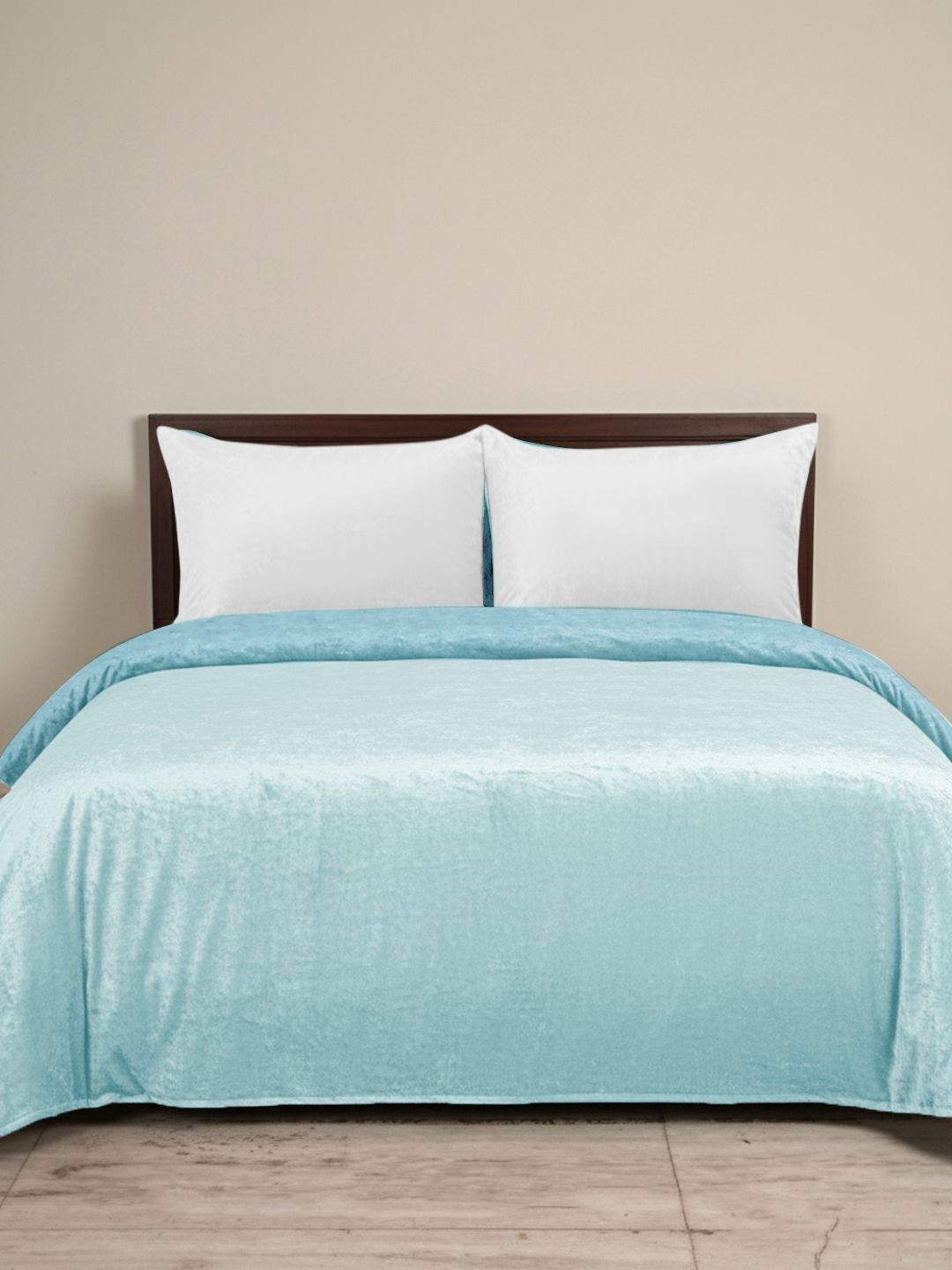 Dhrohar Blue Cotton 350 GSM Mild Winter Quilt