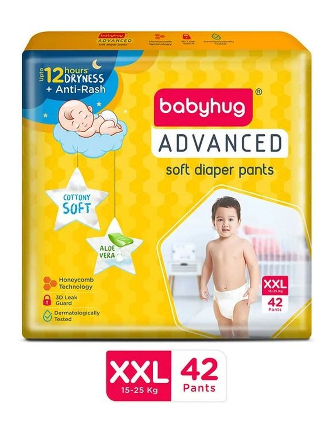 Babyhug  Advance Pant Style Diaper- 42 Pants- XXL
