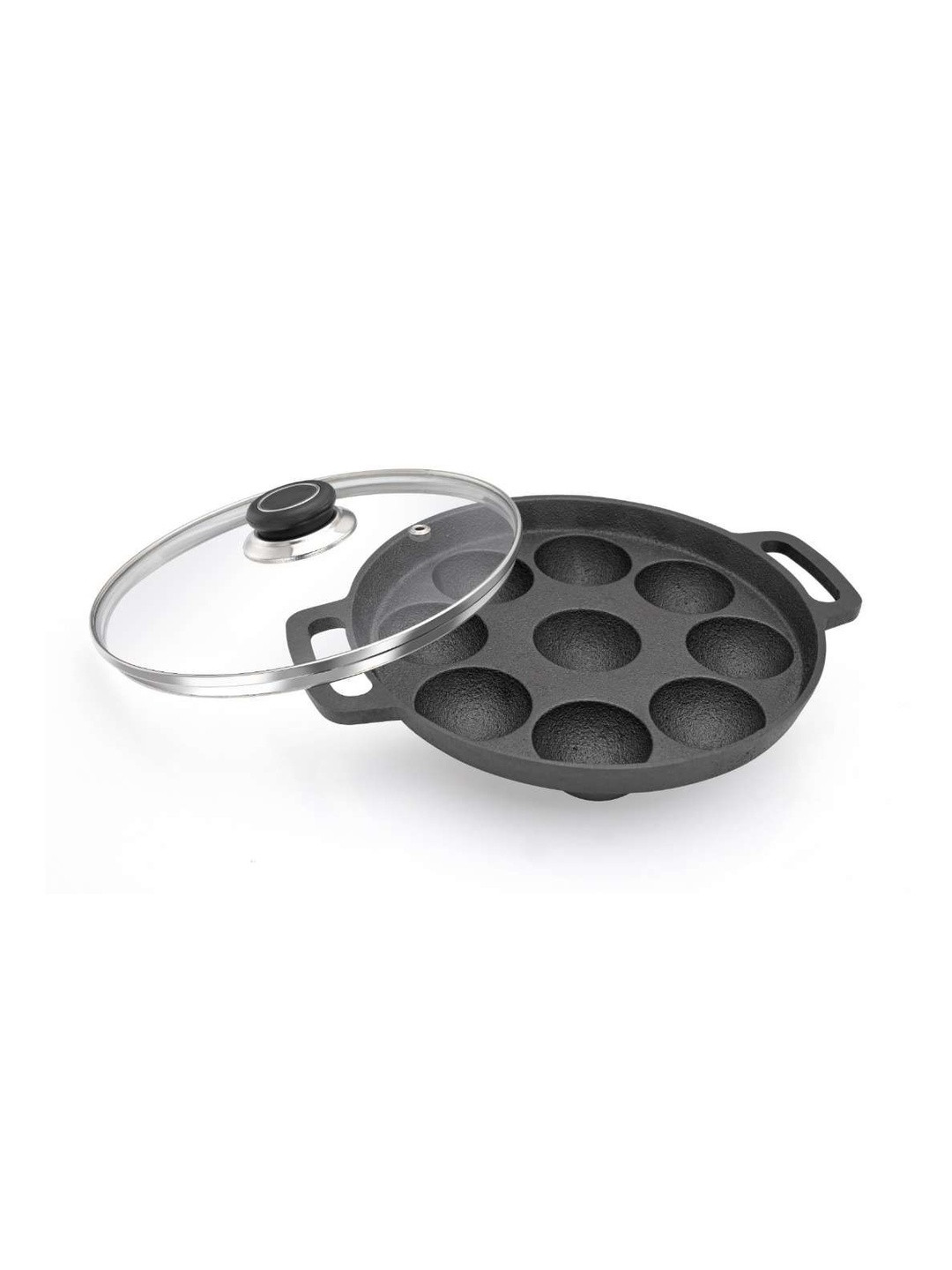 sowbhagya Black 9 Pit Paniyarakkal With Lid