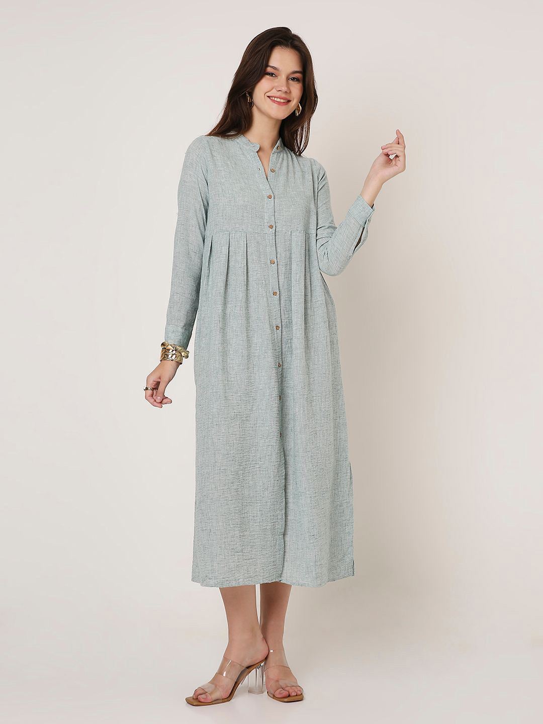 Blnk A-Line Midi Dress