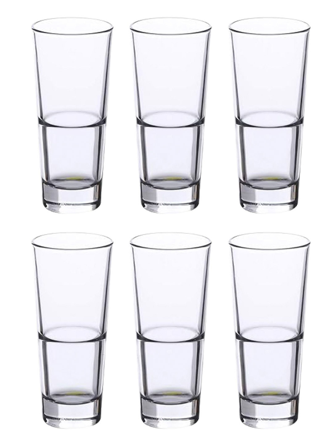 Uniglass Set of 6 Oxford Hi Ball Glass Lead Free 290ml Transparent