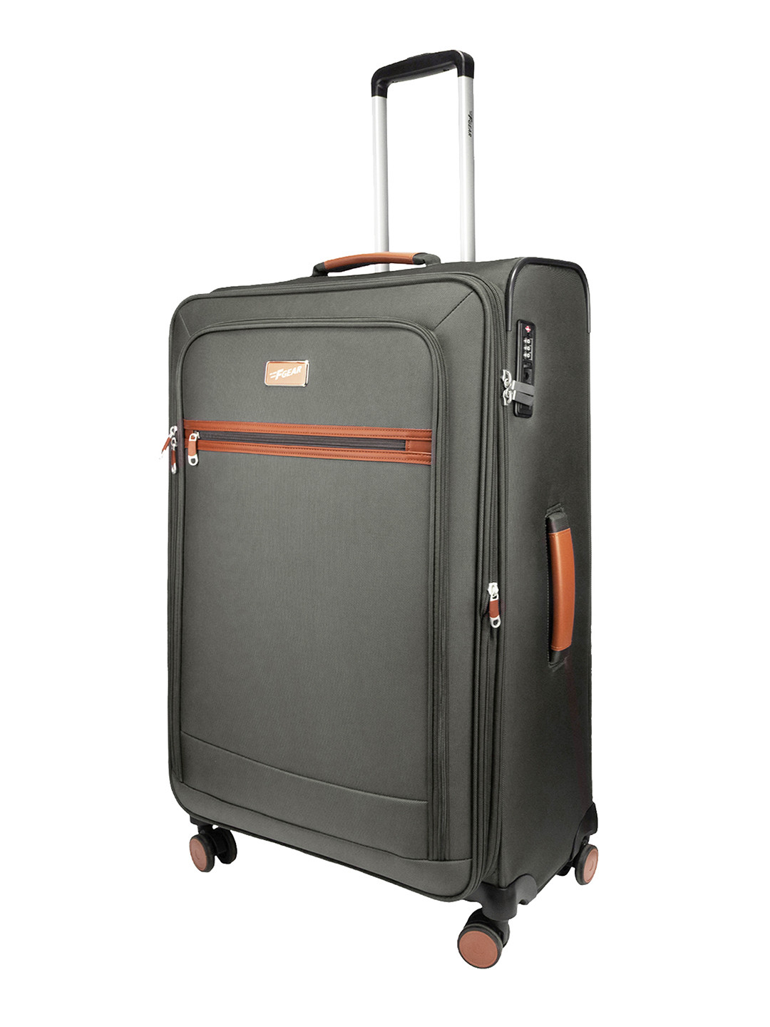 F Gear SoftAir Large Soft Sided Trolley Suitcase