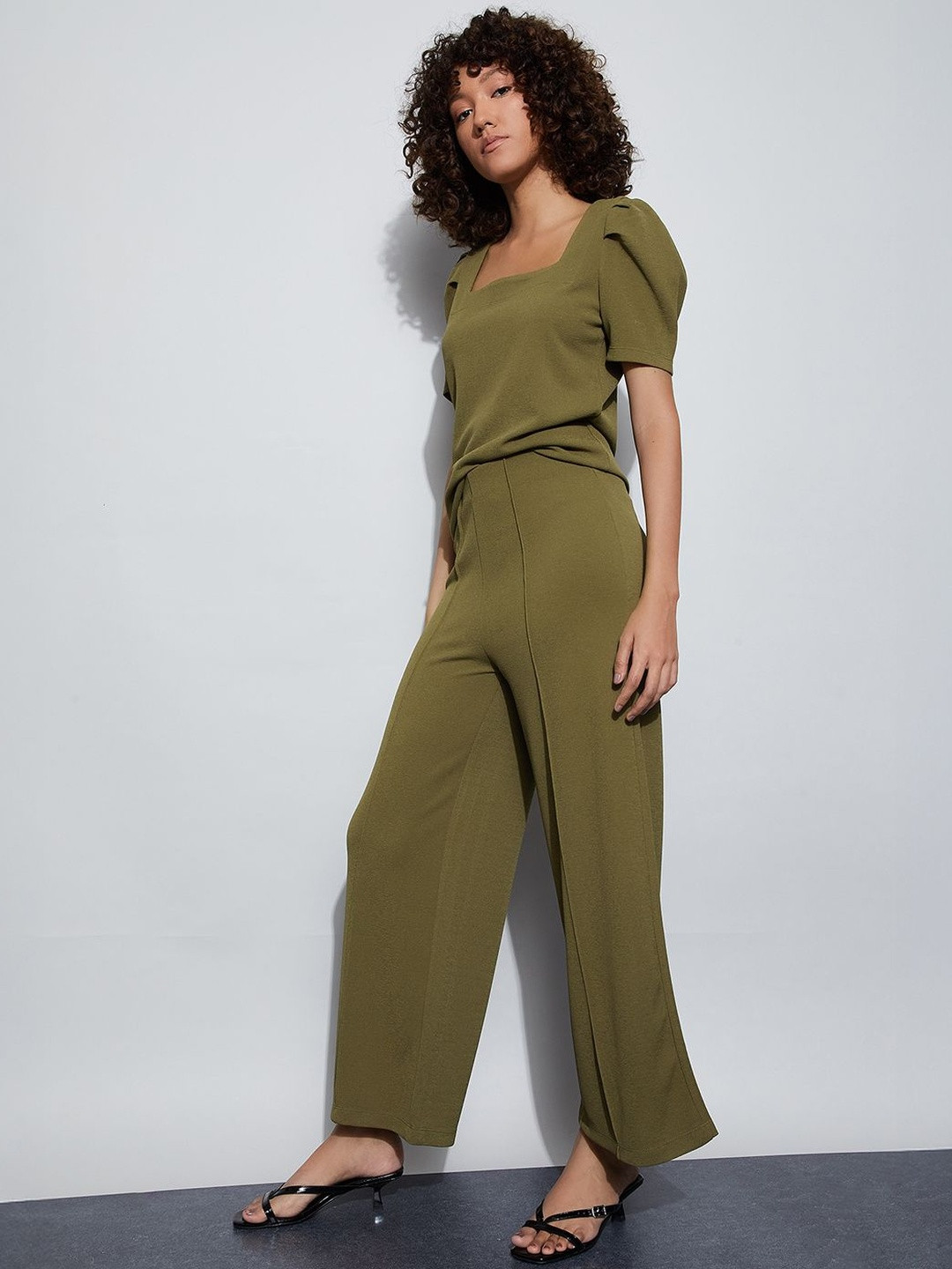 CODE by Lifestyle Women Easy Wash Trousers