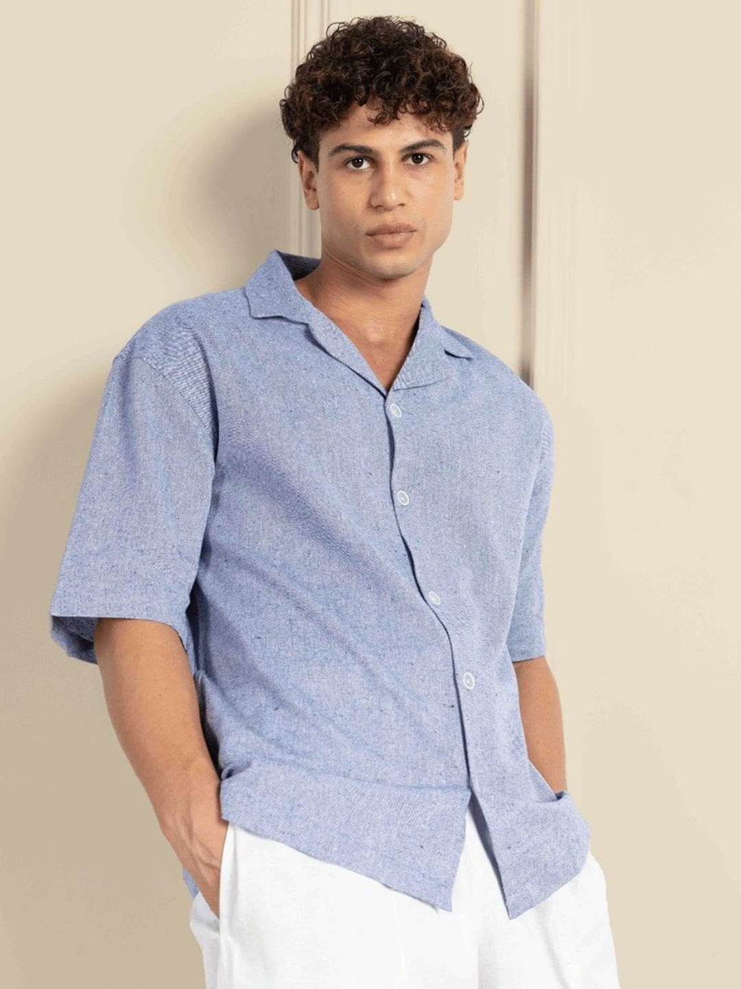 HOPE House of Pure Eco Men Classic Casual Shirt