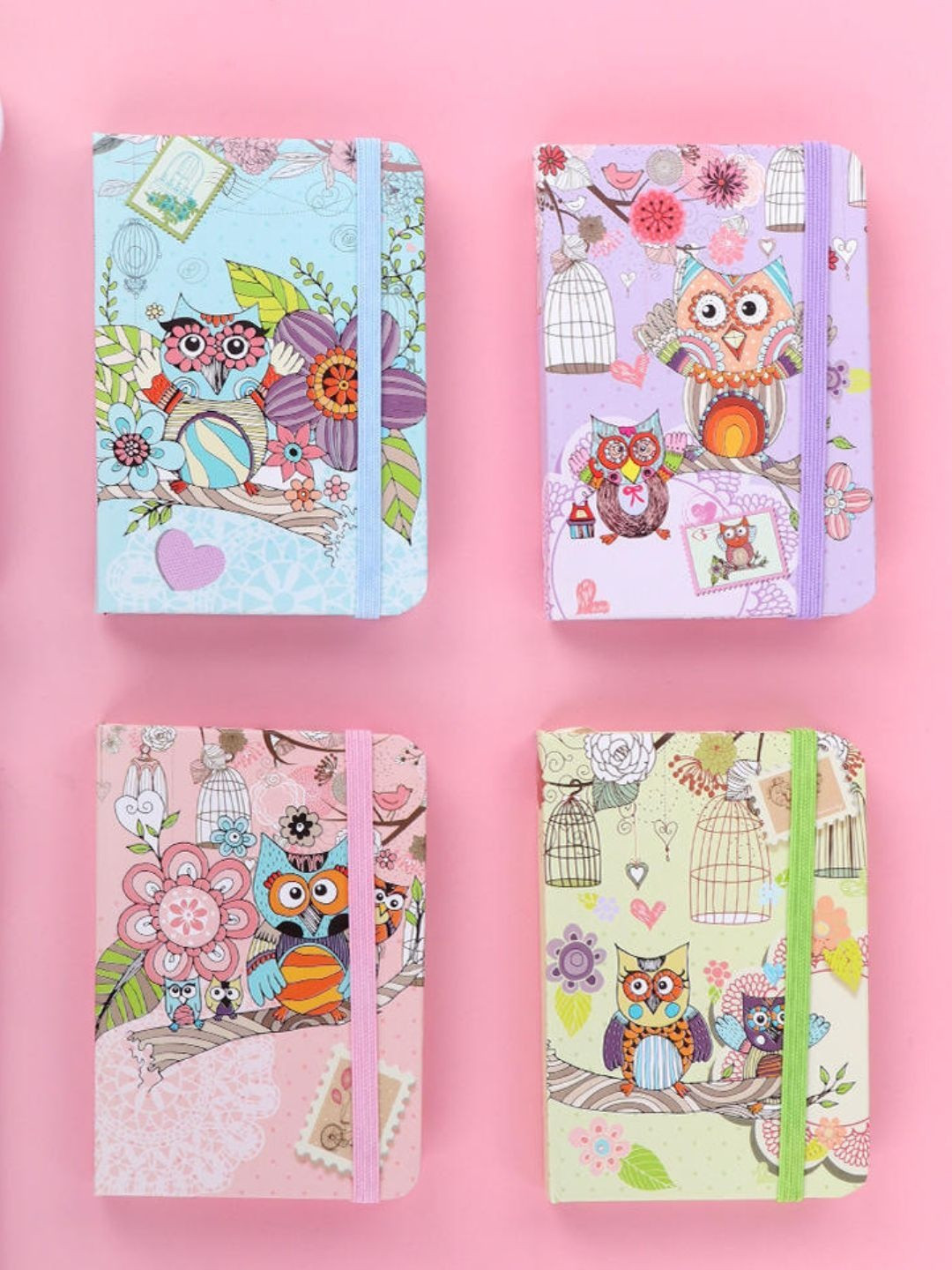 YK Kids Set Of 4 Self Design Diary